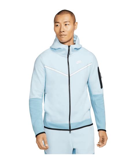 weiß blau nike tech fleece